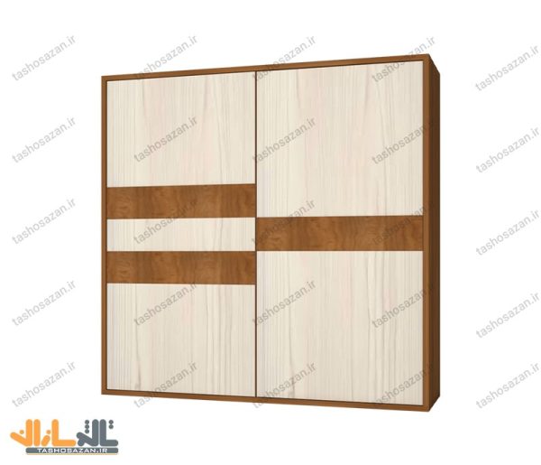 کمد لباس درب ریلی کد TSH-10101