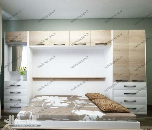 تخت تاشو دونفره افقی مدل TSH-۹۵۱۳