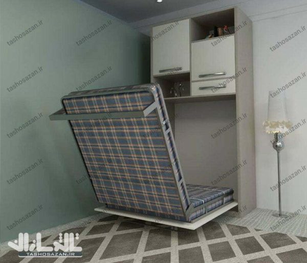 تخت یک نفره دوبل تاشو مدل TSH-9013