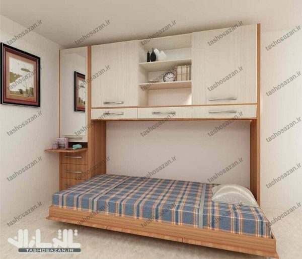 تخت تاشو یک نفره افقی مدل TSH-۹۸۱۱