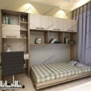 تخت تاشو یک نفره افقی مدل TSH-۹۸۱۲