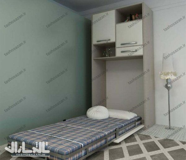 تخت یک نفره دوبل تاشو مدل TSH-9013