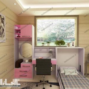 تخت یک نفره دوبل تاشو مدل TSH-9014