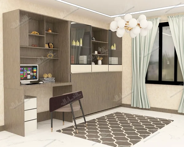 تخت تاشو یک نفره افقی کد TSH-9816