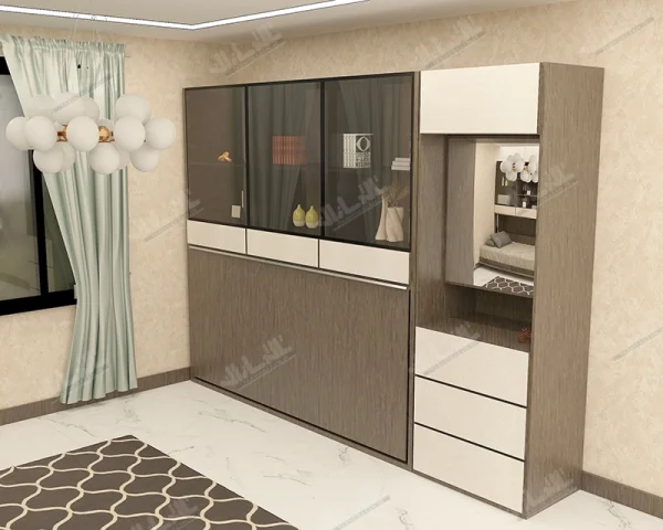 تخت تاشو یک نفره افقی کد TSH-9816