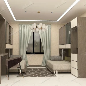 تخت تاشو یک نفره افقی کد TSH-9816