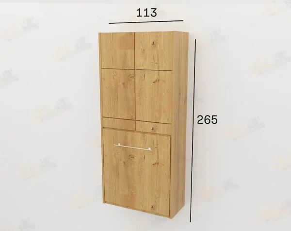 تخت کمجا یک نفره عمودی مدل TSH-9720