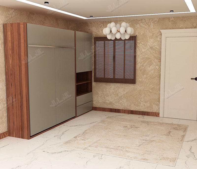 تخت تاشو دو نفره عمودی مدل TSH-۹۴۲۵