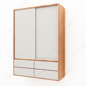 تخت تاشو دو نفره عمودی مدل TSH-۹۴۲۵