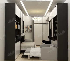 تخت تاشو یک نفره مدل TSH-9817