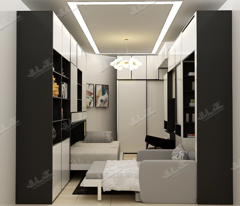 تخت تاشو یک نفره مدل TSH-9817