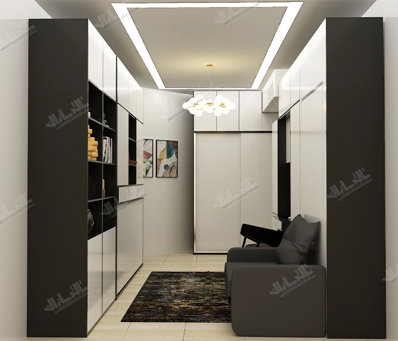 تخت تاشو یک نفره مدل TSH-9817
